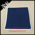 White Bordered Cotton Knit Pocket Square Mens Handkerchief